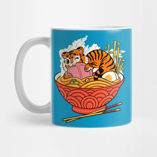 Tiger Loves Ramen Mug